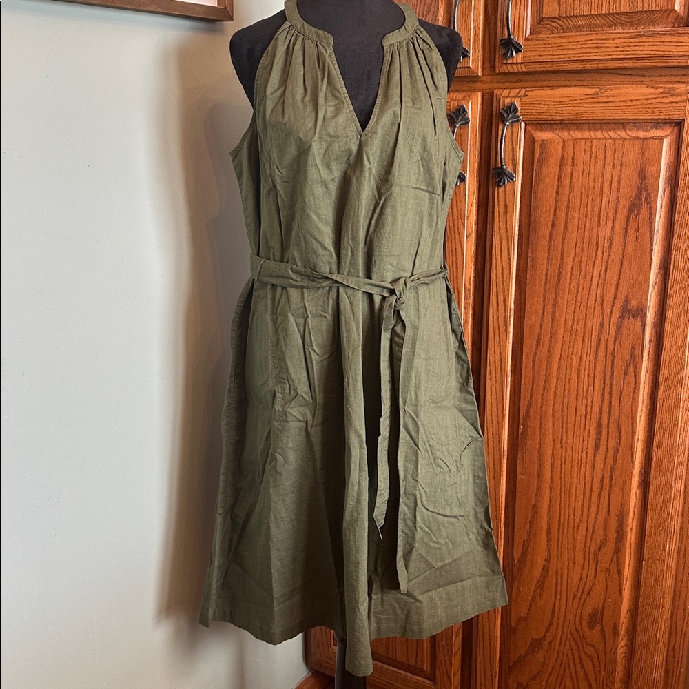 A New Day Olive Green Dress